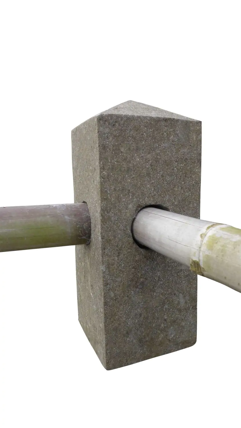  Product image 2 of the product “Pale for fence, 1 hole - alignment 90°, in the size from 50 to 80cm, basanite ”